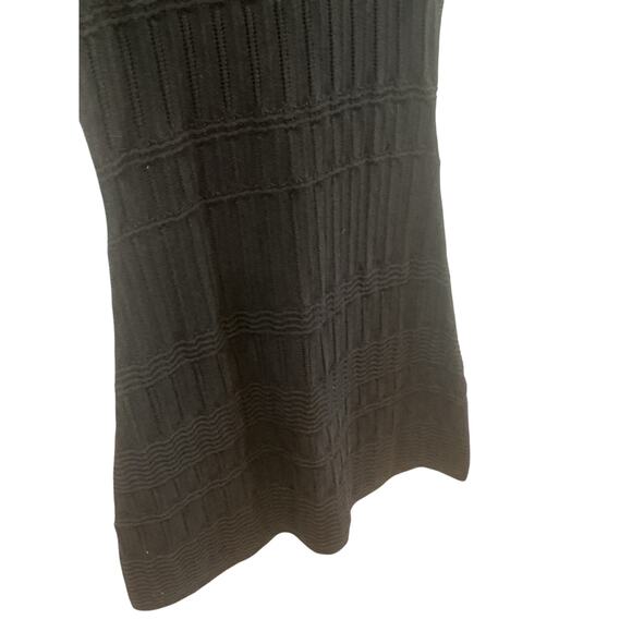 Gap Womens Short Sleeve Sweater Dress Size Small Cotton Black Fall Preppy NEW - Picture 12 of 13